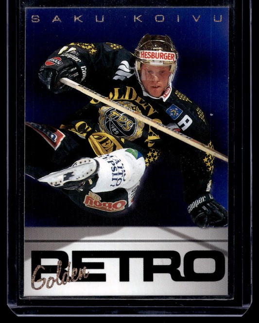 1996-97 Sisu Laser Retro Dark Blue - Saku Koivu