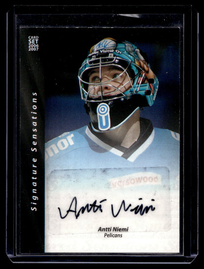 2006-07 Cardset Signature Sensations - Antti Niemi /88