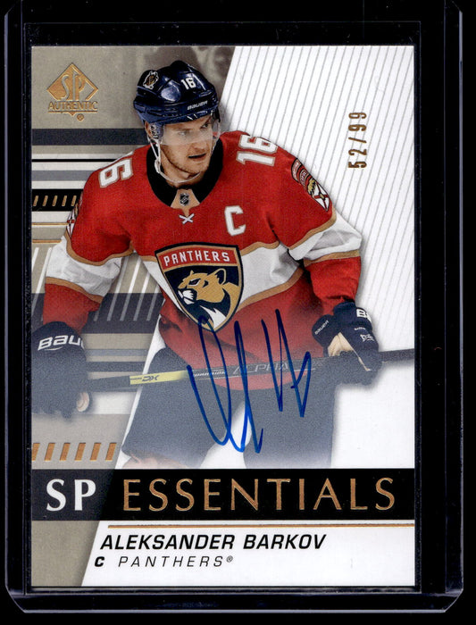 2019-20 Upper Deck SP Authentic - SP Essentials - Aleksander Barkov #SPE-AB /99