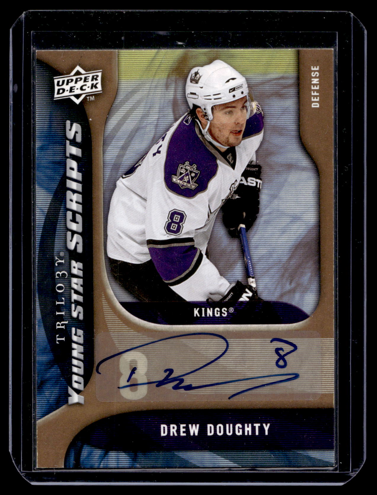 2009-10 Upper Deck Trilogy - Young Star Scripts - Drew Doughty #YS-DD