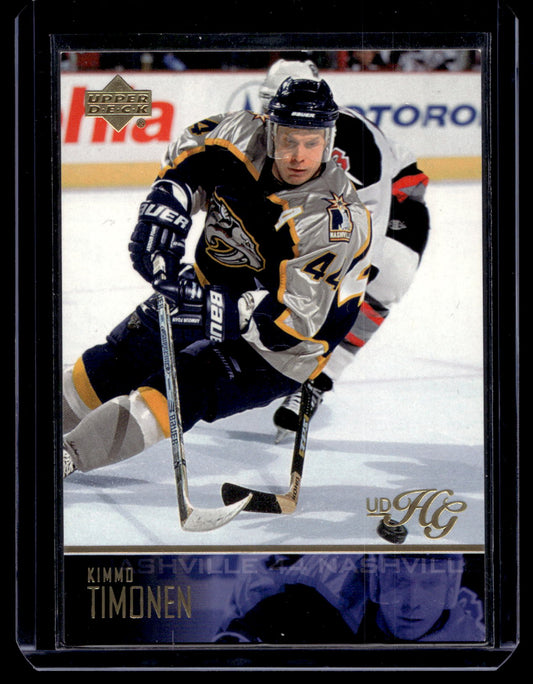 2003-04 Upper Deck -  High Gloss - Kimmo Timonen #354 /25