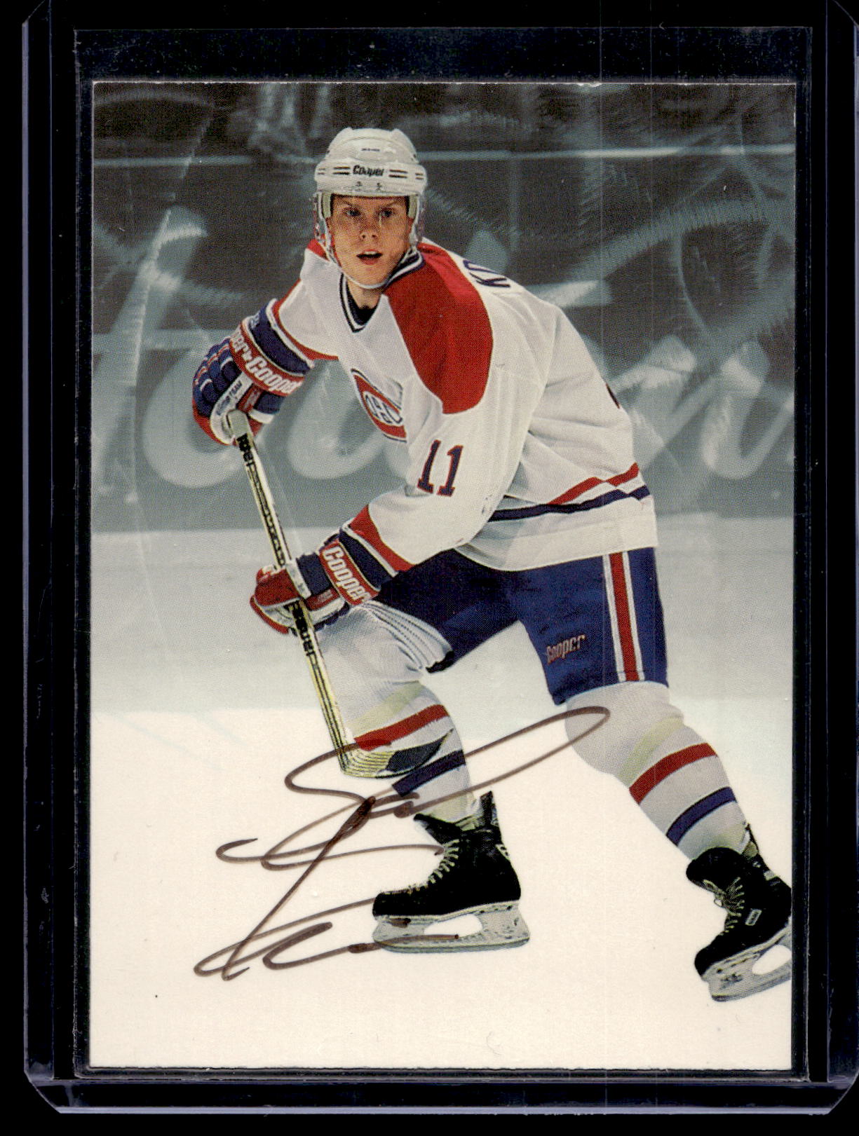 1995-96 Parkhurst International - Autograph Series - Saku Koivu /1500
