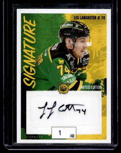 2022-23 Cardset Signature Limited Edition - Les Lancaster /40