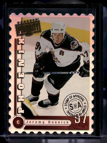 1997-98 Donruss Priority - Stamp of Approval - Jeremy Roenick #133 /100