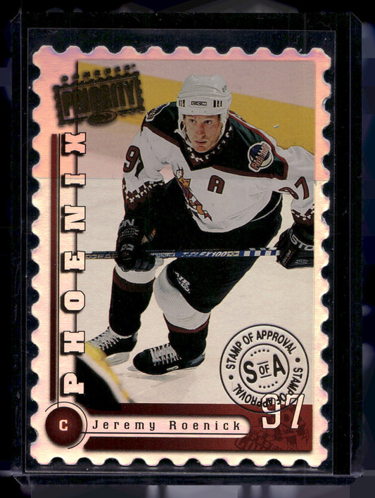 1997-98 Donruss Priority - Stamp of Approval - Jeremy Roenick #133 /100