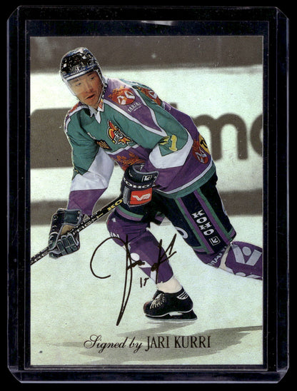 1995-96 Sisu Limited - Signed and Sealed - Jari Kurri #7