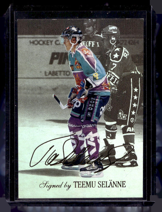 1995-96 Sisu Limited - Signed and Sealed - Teemu Selanne #3
