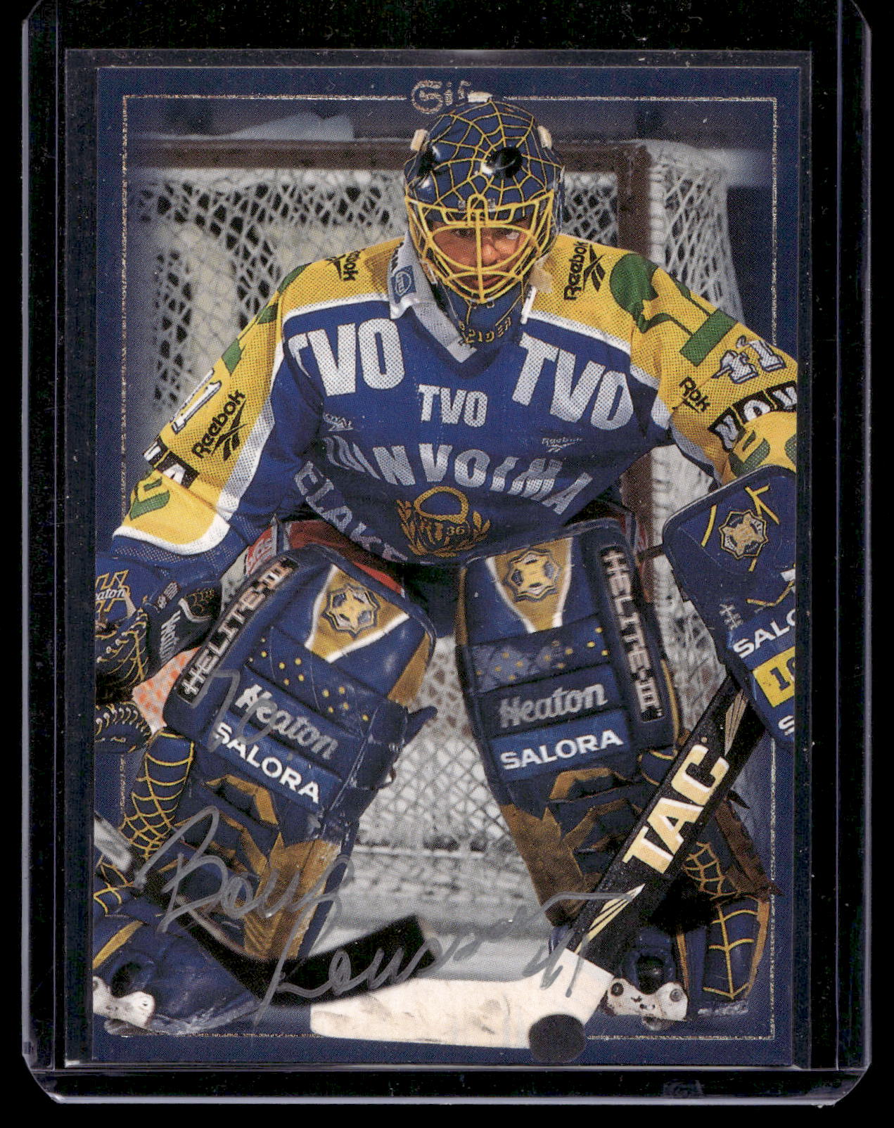 1996-97 Sisu Redline Silver Signature Edition - Boris Rousson