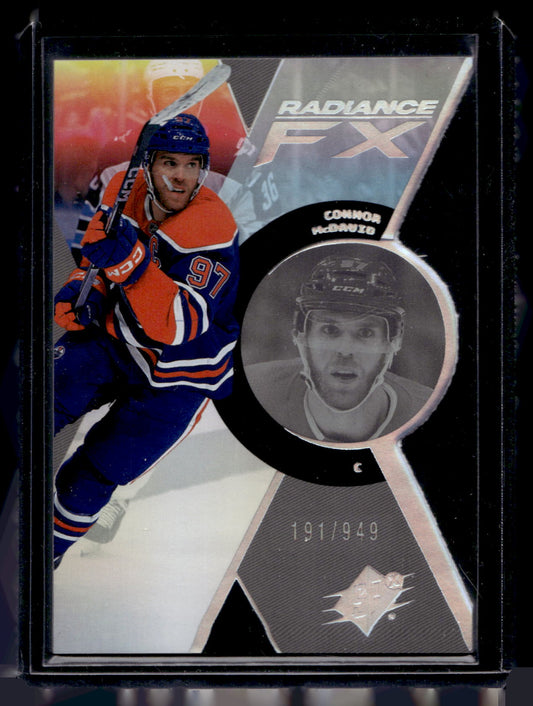 2023-24 Upper Deck SPx - Radiance F/X - Connor McDavid #RFX-36 /949