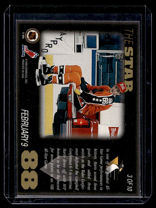 1995-96 Leaf - Lemieux's Best - Mario Lemieux #3