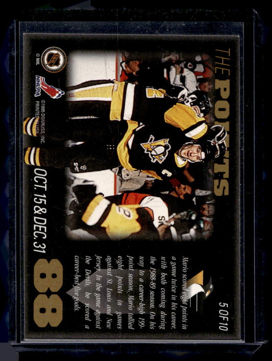1995-96 Leaf - Lemieux's Best - Mario Lemieux #5