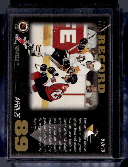 1995-96 Leaf - Lemieux's Best - Mario Lemieux #6