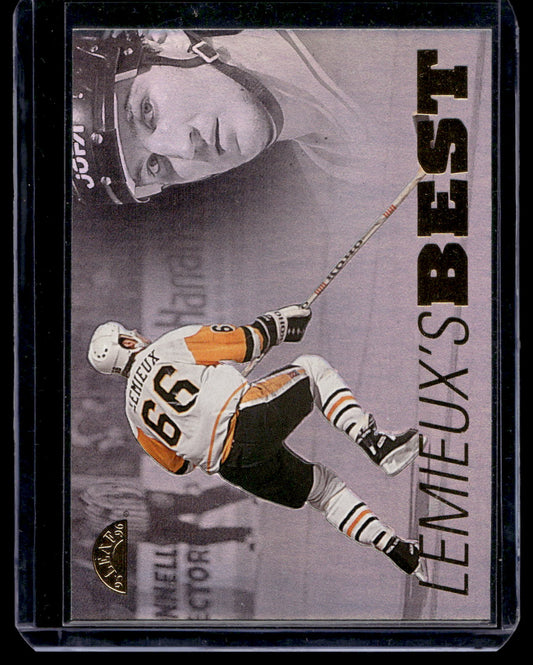 1995-96 Leaf - Lemieux's Best - Mario Lemieux #6