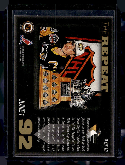 1995-96 Leaf - Lemieux's Best - Mario Lemieux #9