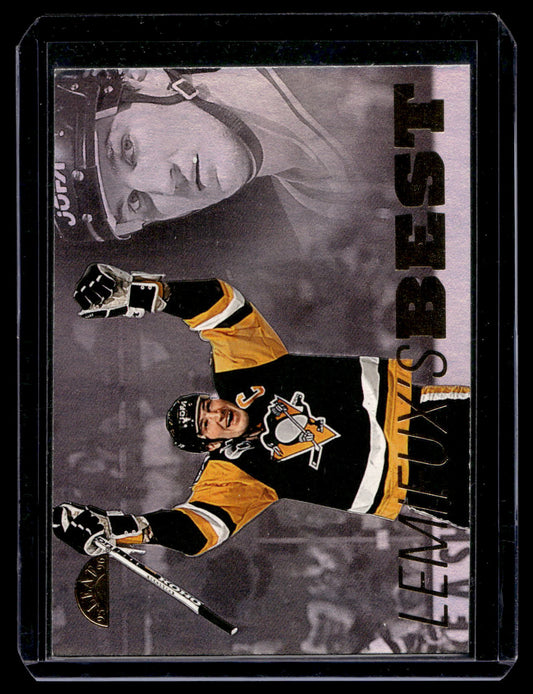 1995-96 Leaf - Lemieux's Best - Mario Lemieux #9