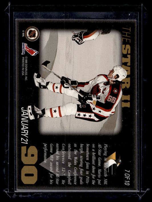 1995-96 Leaf - Lemieux's Best - Mario Lemieux #7