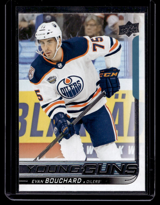 2018-19 Upper Deck Young Guns - Evan Bouchard #221 RC