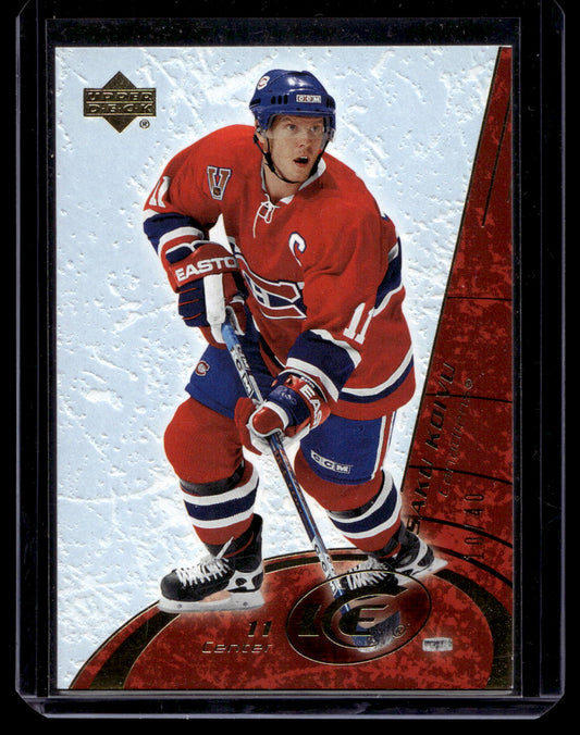 2003-04 Upper Deck Ice - Gold - Saku Koivu #47 /40