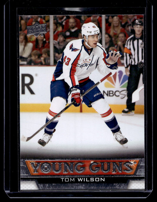 2013-14 Upper Deck Young Guns - Tom Wilson #212 RC