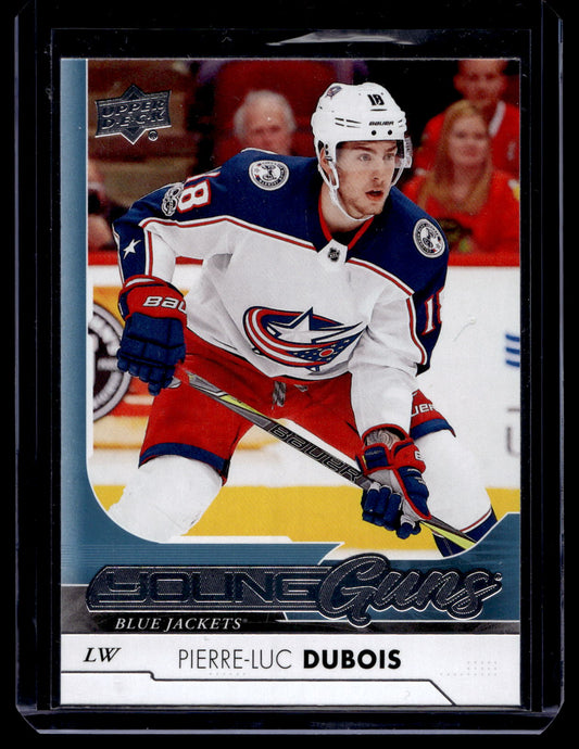 2017-18 Upper Deck Young Guns - Pierre-Luc Dubois #204 RC
