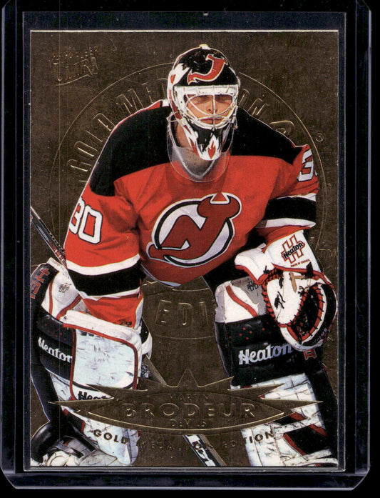 1995-96 Fleer Ultra - Gold Medallion Edition - Martin Brodeur #86