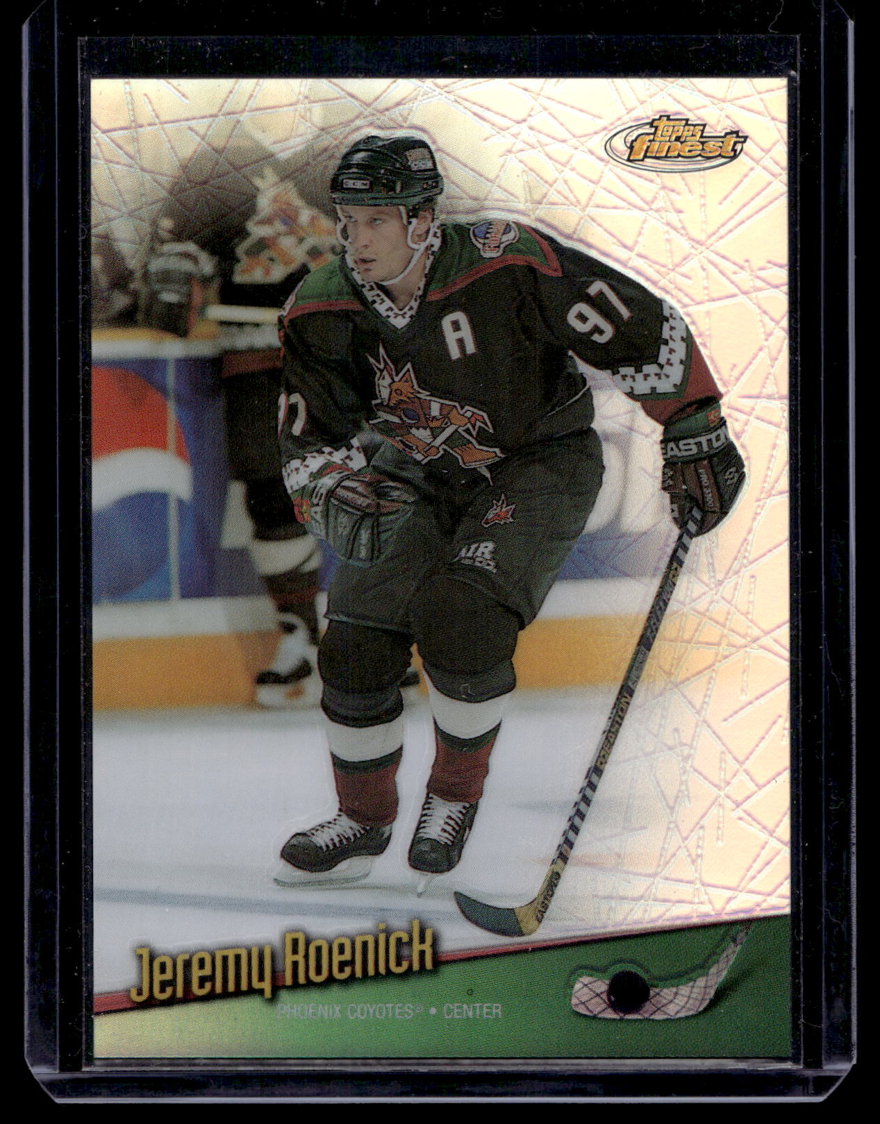 1998-99 Topps Finest - No-Protector Refractor - Jeremy Roenick #30