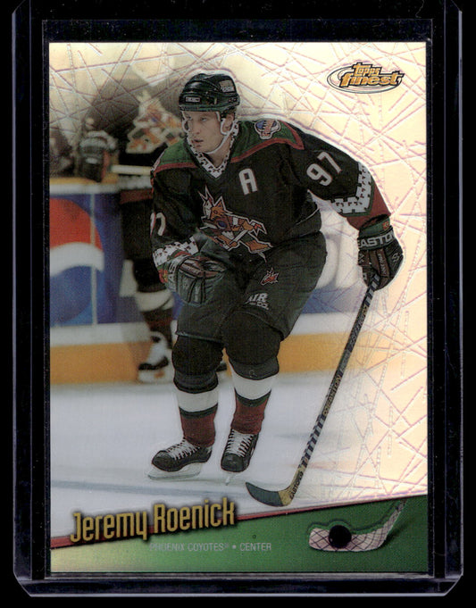 1998-99 Topps Finest - No-Protector Refractor - Jeremy Roenick #30