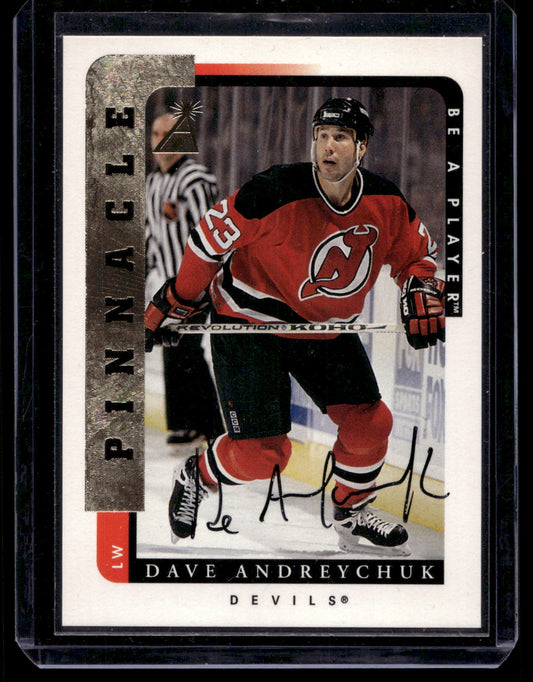 1996-97 Pinnacle Be A Player - Autographs - Dave Andreychuk #2