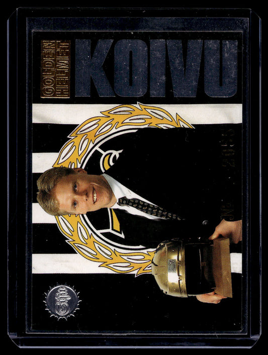1995-96 Sisu Super Chase - Golden Helmet - Saku Koivu /2500