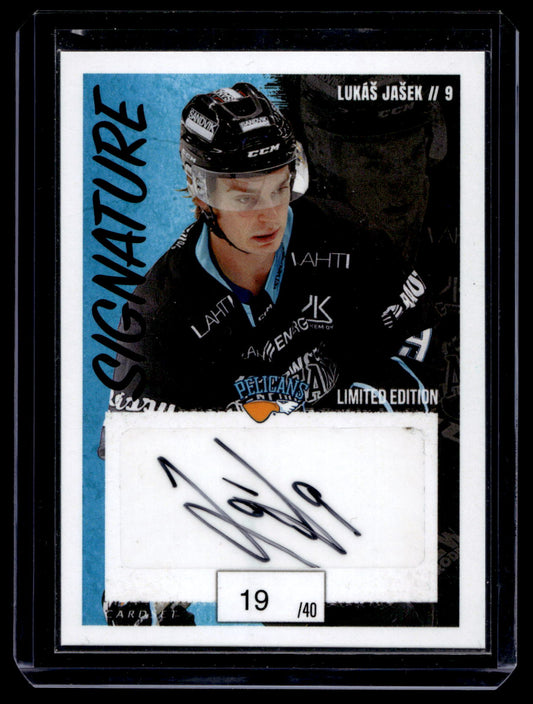 2022-23 Cardset Signature Limited Edition - Lukáš Jašek /40