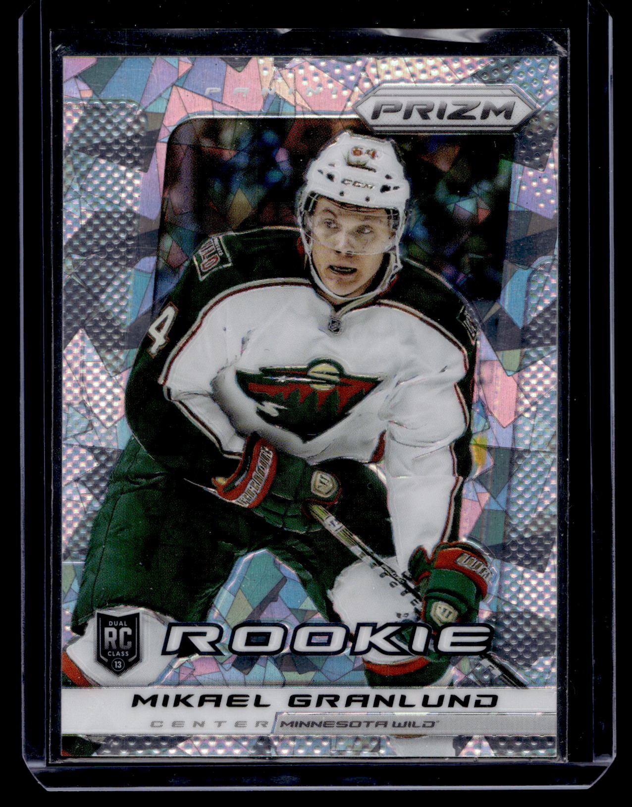 2013-14 Panini Prizm - Toronto Expo Cracked Ice - Mikael Granlund #250 /30 RC