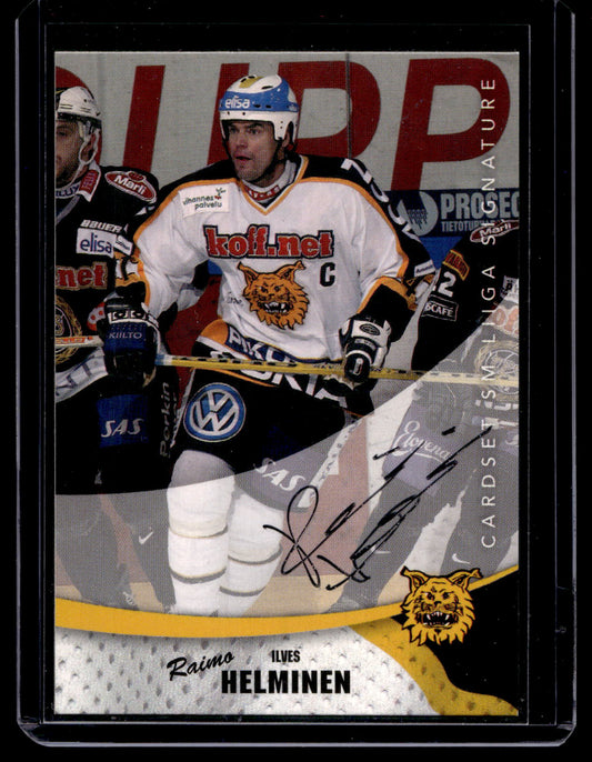 2004-05 Cardset Signature - Raimo Helminen