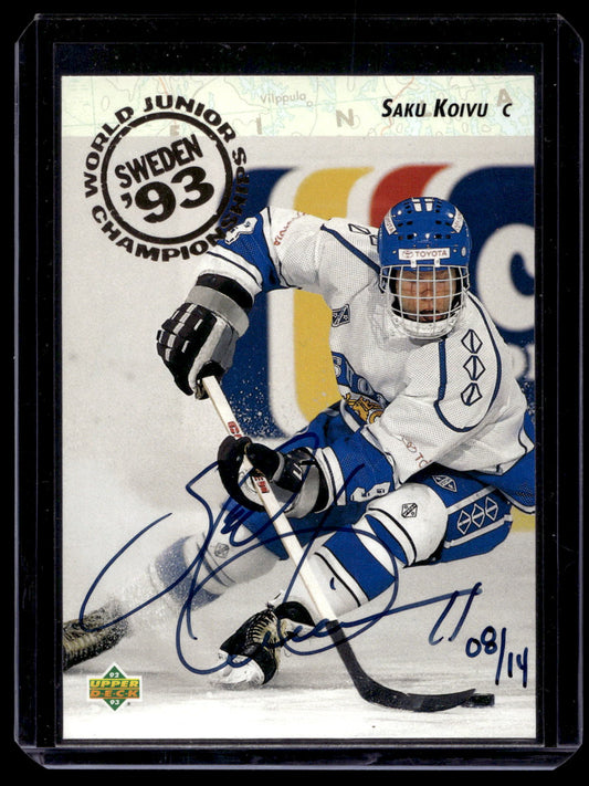 2003-04 Upper Deck 1992-93 Buyback Autographs - Saku Koivu #113 /14