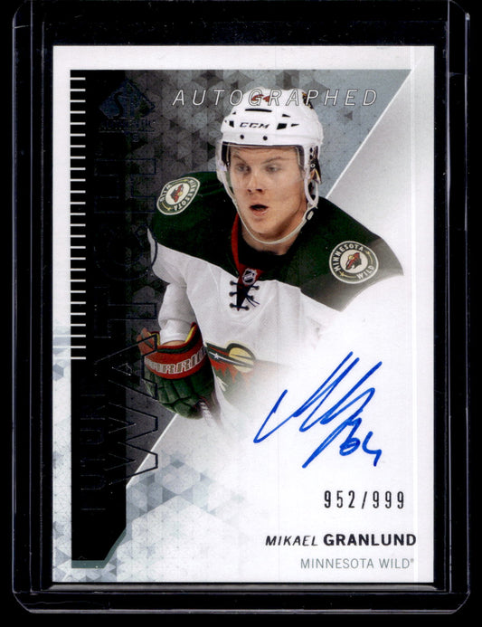 2013-14 Upper Deck SP Authentic Future Watch - Mikael Granlund #319 /999 RC
