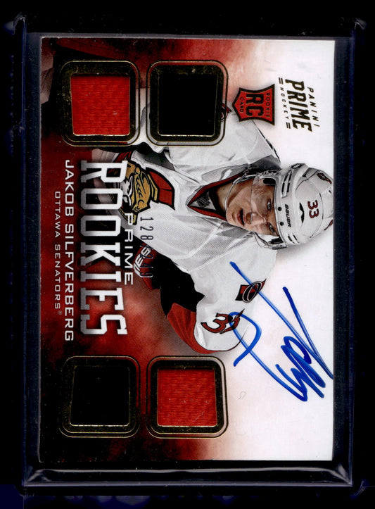 2012-13 Panini Prime - Prime Rookies - Jakob Silfverberg #138 /249 RC