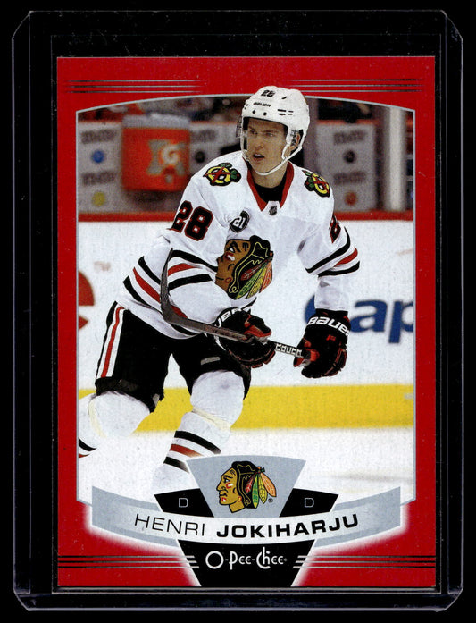 2019-20 O-Pee-Chee - Wrapper Redemption Red Blank Back - Henri Jokiharju #47