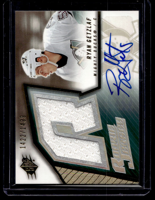2005-06 SPx -  Rookie Jersey - Ryan Getzlaf #170 /1499 RC