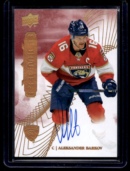 2022-23 Upper Deck Premier - Premier Autograph - Aleksander Barkov #50