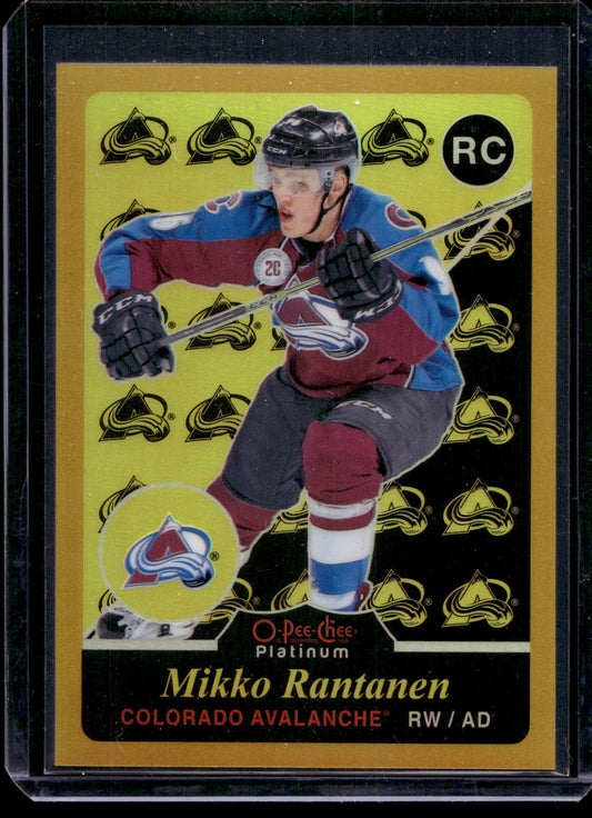 2015-16 Upper Deck O-Pee-Chee Platinum - Retro Rainbow Gold - Mikko Rantanen #R88 /149 RY