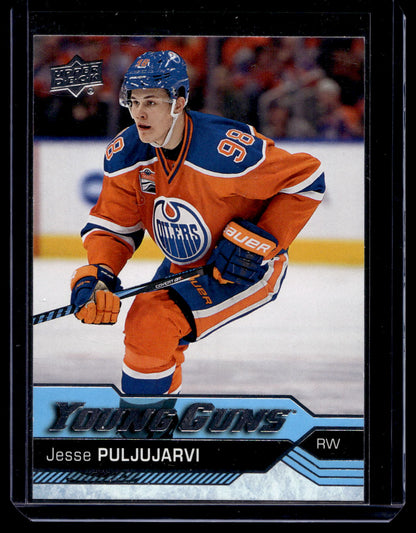 2016-17 Upper Deck - Young Guns - Jesse Puljujarvi #225 RC