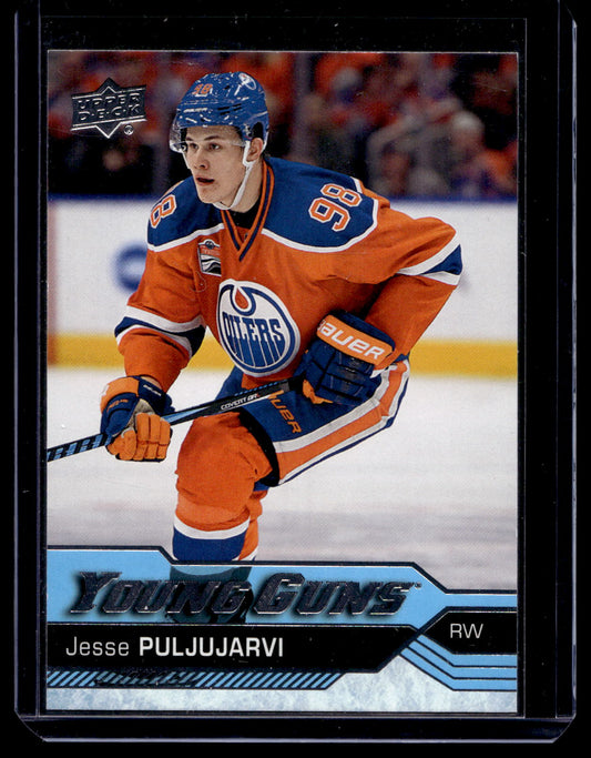 2016-17 Upper Deck - Young Guns - Jesse Puljujarvi #225 RC