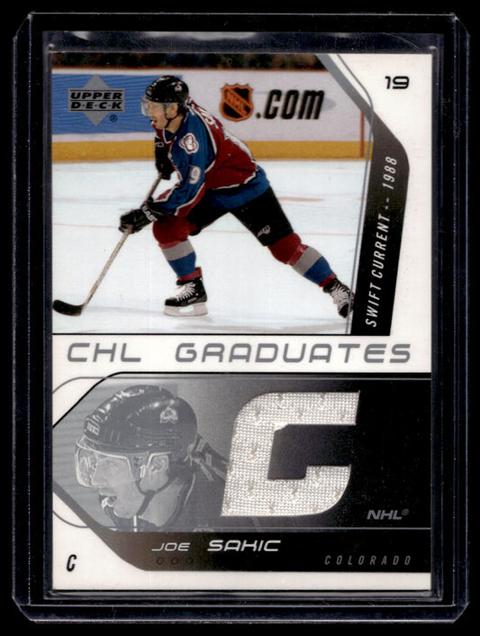 2002-03 Upper Deck - CHL Graduates - Joe Sakic #CG-JS
