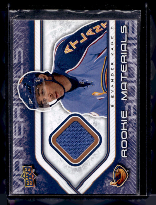 2009-10 Upper Deck - Rookie Materials - Evander Kane #RM-KA RY