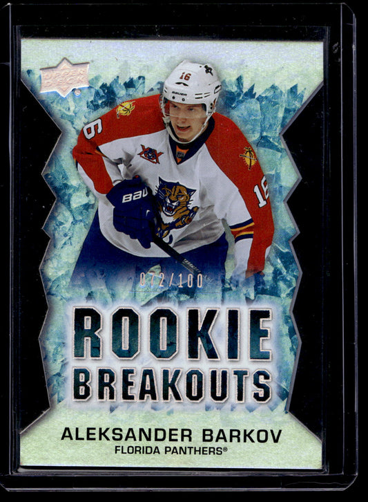 2013-14 Upper Deck - Rookie Breakouts - Aleksander Barkov #RB4 /100