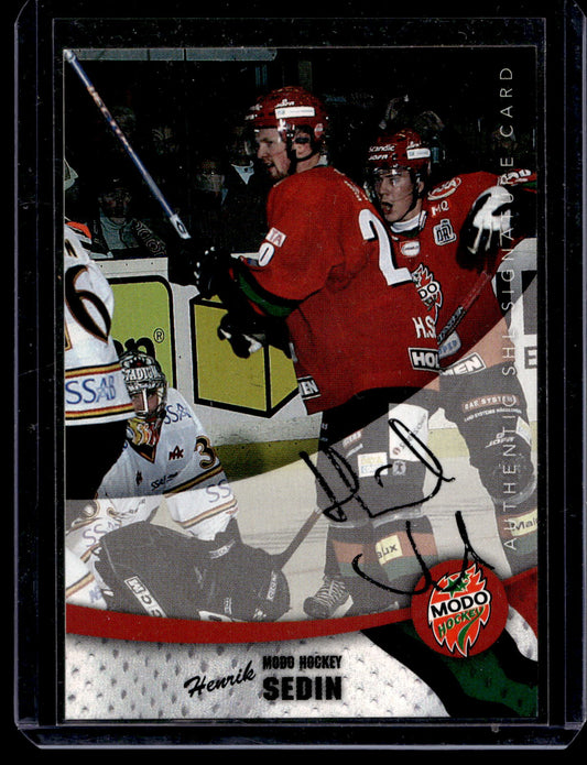 2004-05 SHL Signatures - Henrik Sedin