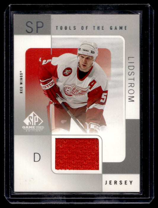 2000-01 Upper Deck SP Game Used Edition - Tools of the Game - Nicklas Lidstrom #NL