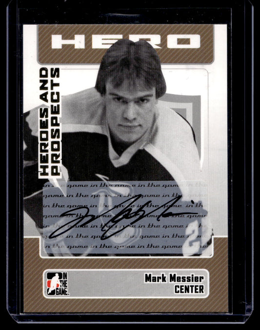 2006-07 In the Game Heroes and Prospects - Autographs - Mark Messier #A-MM