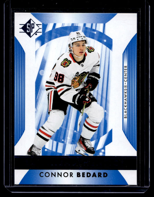 2023-24 Upper Deck SP - Retail - Blue - Rookie Authentics - Connor Bedard #101 RY