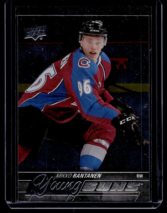 2015-16 Upper Deck - Mikko Rantanen Young Guns Silver Foil #206 RC