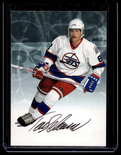 1995-96 Parkhurst International - Autograph Series - Teemu Selanne /2500